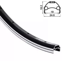 VIPER ratlankis 28'' 622x19 juodas 32 skylutės