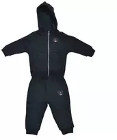 Air Jordan Flight 5 Komplektas Vaikams Juodas Sportinis Kostiumas - 655991-023