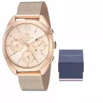 Tommy Hilfiger madingas vandeniui atsparus moteriškas laikrodis - 1781896