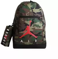 Air Jordan Mokyklinė kuprinė su penalu Camo + Penalas - 9B0503-650