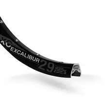 RODI EXCALIBUR XC ratlankis 27.5"x19 juodas 32 skylutės