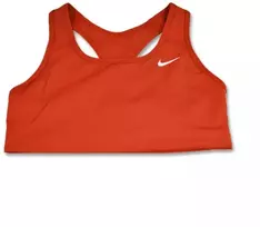 Nike Swoosh Pro-padded Liemenėlė Moterims Cinnabar/Baltas - BV3630-624