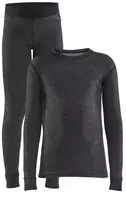 Vaikams skirtas termo apatinių drabužių komplektas CORE WOOL MERINO SET JR
