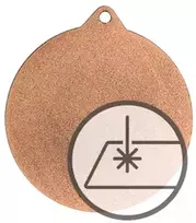 Medalis su graviravimu ant laminato