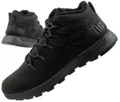 Timberland Vyriški Sprint Trekker Mid Izoliuoti Žygio Batai, Juodi