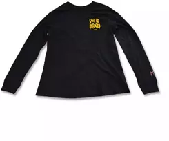 Nike HBR ilgomis rankovėmis marškinėliai moteriški juodi - DN3054-010
