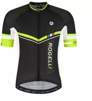 Rogelli Gara Mostro II Marškinėliai Juoda-Geltona 2XL