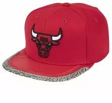 Mitchell & Ness 3 diena Snapback NBA Čikagos Bulls Raudona kepurė - 6HSSMM19505-CBUSCWH