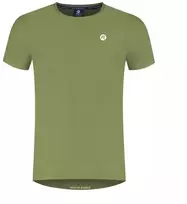 Rogelli ESSENTIAL žali bėgimo marškinėliai S