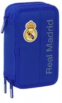 Real Madrid trijų skyrių pieštukinė su priedais, 37 vnt.