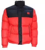 Hugo Boss tiesaus kirpimo žieminė striukė su stovinia apykakle - 50496244-693