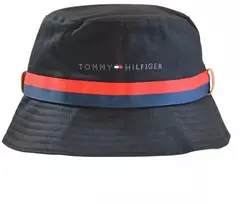 Tommy Hilfiger "Established Tape" kibiro tipo kepuraitė, juoda - AM0AM08271-0GJ