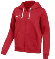 Nike Park 26 Fleece džemperis su gobtuvu, pilnai užsegamas, moterims, raudonas IB1230 657