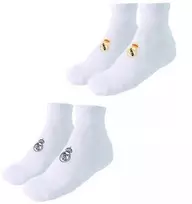 Real Madrid kojinės 2 poros baltos 2900003458