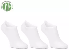 Trumpos moteriškos bambukinės kojinės Filippo SD-SO02, baltos