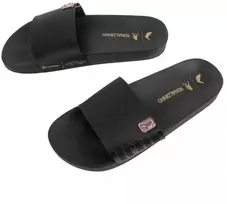 Vyriškos sportinės šlepetės Rider R10 Slide, patogios, juodos