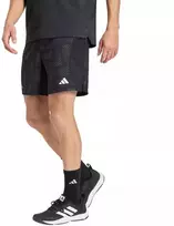 Vyriški adidas Tech Intensity Aop šortai, juodi, KB3123