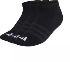 Adidas Thin & Light Essentials žemo kirpimo 3 poros kojinių, juodos KC9628
