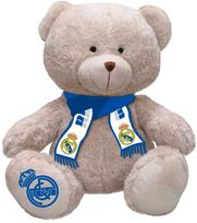Cyp Brands „Real Madrid“ talismanas meškiukas, klubo pliušinis žaislas, 35 cm, M-31-RM
