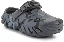 CROCS ECHO DUCK CAMO klumpės CHARCOAL/Juodas 211981-082