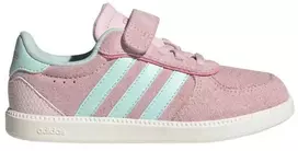 Vaikiški „Adidas Breaknet Sleek“ rožiniai ir mėtų spalvos bateliai JS0136
