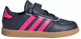 adidas Breaknet Sleek tamsiai mėlyni ir rožiniai vaikiški bateliai JQ3060