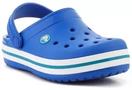 Blue CROCS CROCBAND VAIKIŠKI KLUMPĖS Mėlynas BOLT/TURBO TEAL 207006-4PI
