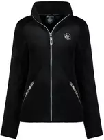 Moterų flisinis džemperis Geographical Norway Ticarina Juodas Db Lady 0124 juodas (WZ8079F/GN-Juodas)