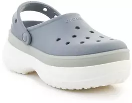 CROCS CLASSIC FROSTED STACKED klumpės CONCRETE 212567-0Z3