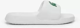 Lacoste SERVE SLIDE 1.0 125 1 CMA šlepetės, baltos/žalios (749CMA002108261)