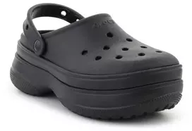 CROCS CLASSIC STACKED klumpės, juoda spalva, 211355-060