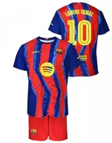 FC Barcelona Lamine Yamal marškinėlių ir šortų komplektas vaikams 2025/26 BC59EY