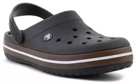 CROCS CROCBAND GUM klumpės, juodos, 212756-001