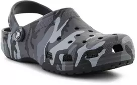 CROCS CLASSIC CAMOUFLAGE šlepetės juoda/pilka 211936-0DD