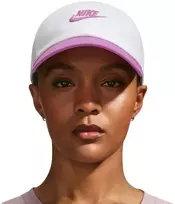 Baltos ir rožinės spalvos kepurė Nike Club Cap FB5368 103
