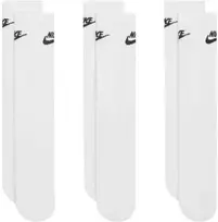 Nike Everyday Elevated kojinės, 3 poros, baltos, IH8522 901