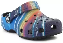 Crocs Classic Meta Scape Clog T basutės, tamsiai mėlynos/įvairiaspalvės, 208456-4LF