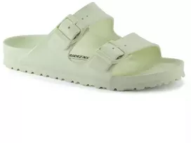 Vyriškos Birkenstock Arizona Essentials EVA „Faded Lime“ spalvos putplasčio šlepetės plačiai pėdai (1024571)