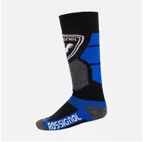 ROSSIGNOL L3 Jr aukščiausios kokybės vilnonės slidinėjimo kojinės, mėlynos