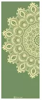 GAIAM jogos kilimėlis OLIVE HAZE MANDALA 6 MM 66825