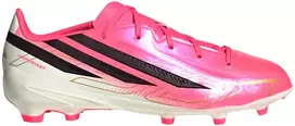 Adidas F50 Hyperfast League FG vaikiški futbolo bateliai, rožiniai HQ5161 (35)