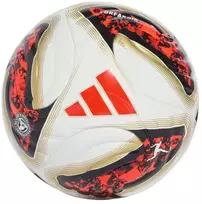 Futbolo kamuolys adidas Bundesliga 26/27 Torfabrik Mini baltas-oranžinis-auksinis KG6039