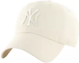 Kepurė 47 Brand Kepuraitė „47 New York Yankees Clean Up“ kreminės spalvos B-RGW17GWS-NTG