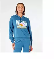 RIP CURL Wave Shapers džemperis su gobtuvu – mėlynas