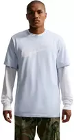 Vyriški marškinėliai Nike Nsw Tee Icon Swoosh melsva DC5094 408 (L)