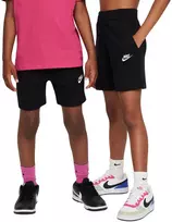 Nike Sportswear Club vaikiški šortai juodi FZ5512 010