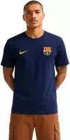 Vyriški marškinėliai Nike FC Barcelona Essential tamsiai mėlyna IM1658 498 (L)