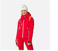 Rossignol W Pilot Down Jkt Striukė Raudona