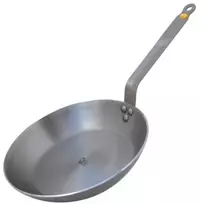 Virtuvės Indai - De Buyer Geležinė Indukcinė Keptuvė Mineral B 20cm Sidabrinė