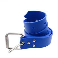 Ready Stock Multi-Color Free Diving Silicone Weight Belt Cross-Border Diving Lead Block Weight Belt Swim & Dive Gear Accessory One size fits all 1.3M tiffany mėlyna spalva